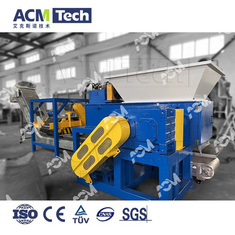 Plastic Bottle Shredder Recycling Wood Shredder Machine PP PE LDPE HDPE Film plastic recycling machine