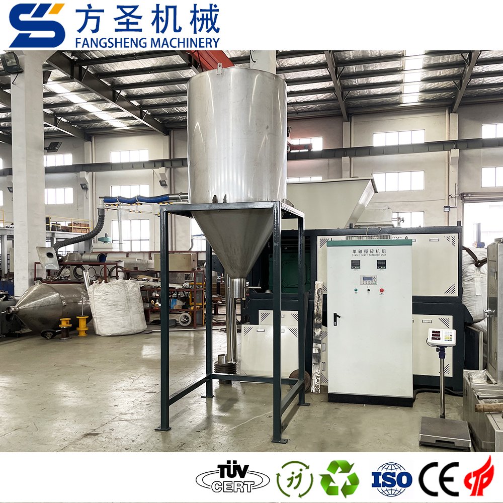 Plastic PP PE Film Woven Bag Recycling Granulator Plastic Film Recycling And Granulating Machine