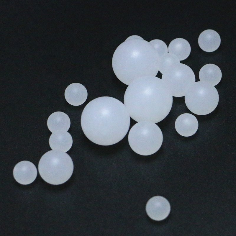 clear solid 9mm polypropylene pp balls for sealing