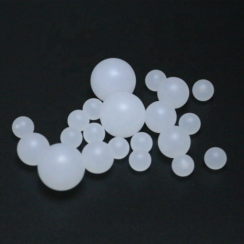 clear solid 9mm polypropylene pp balls for sealing
