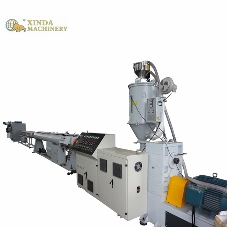 Plastic Extrusion Machine hdpe Ldpe Lldpe Pipe Making Production Machine pe Pp Ppr Extruder Machine