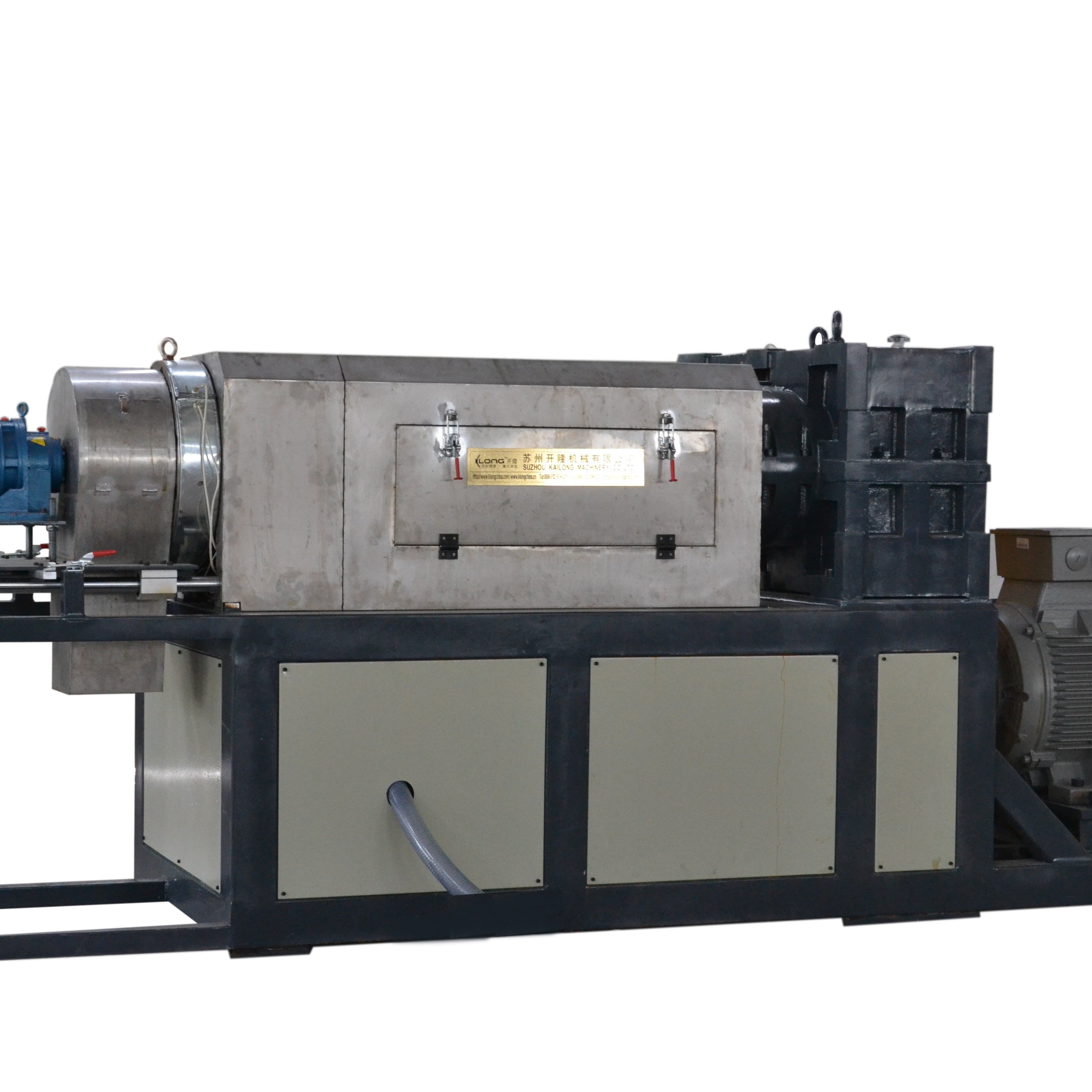 Kailong Machinery 300~500kg/h 90KW PP PE LDPE Film Plastic Squeezer PP PE film squeezer