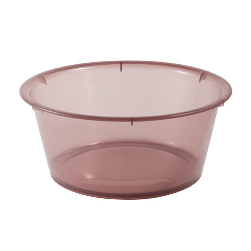 Wholesale Custom Plastic Bathroom Kitchen Basin Transparent Household Wash Basin Shell Shape Basin