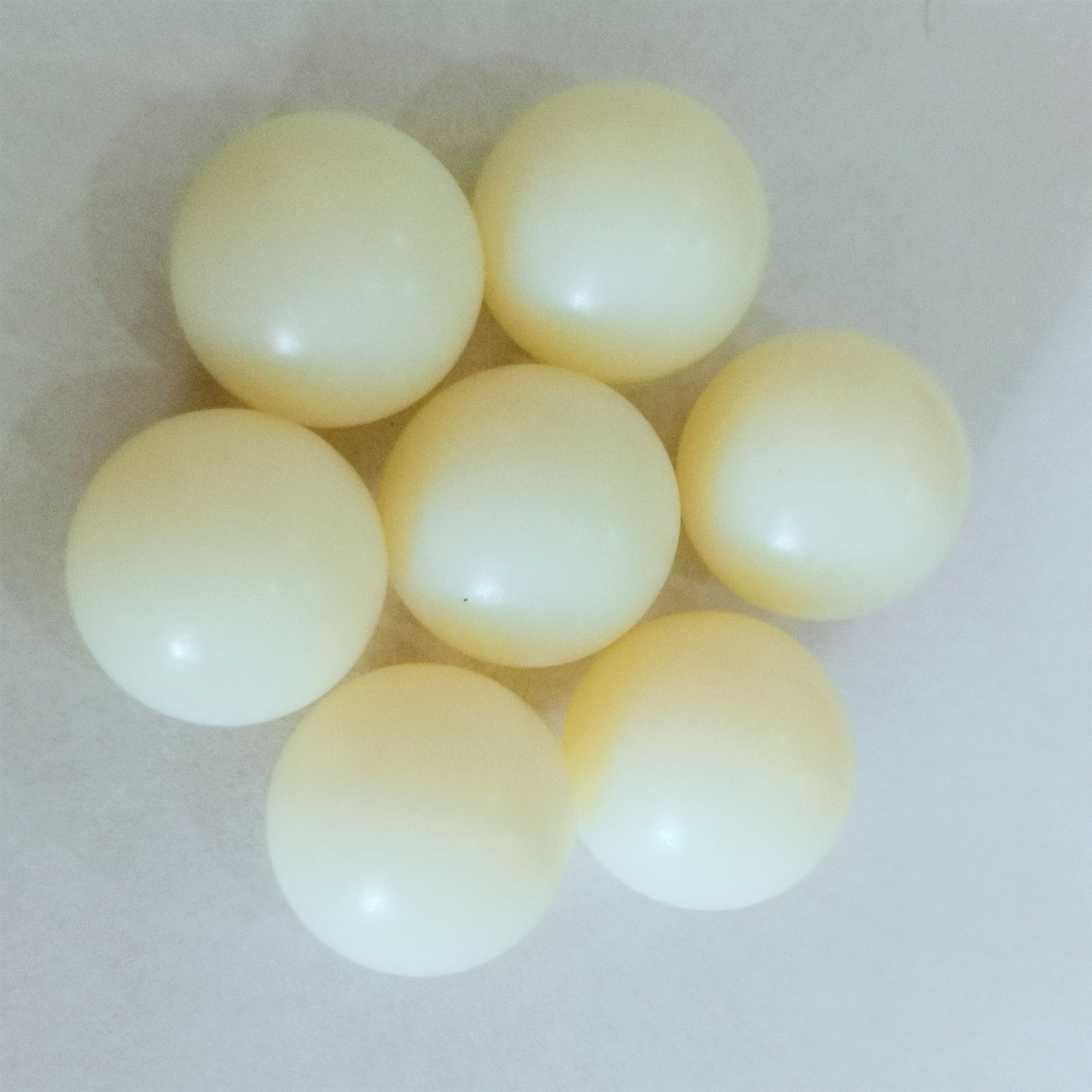 Polypropylene PP PA66 Nylon PTFE POM balls 13mm 14mm 17mm 18mm solid plastic ball no hole