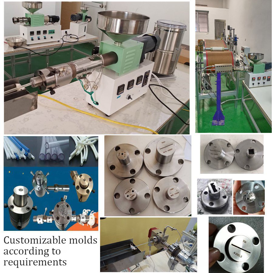 Plastic Making Machines Lab Small Plastic Extruder Plastic Sand Extruder