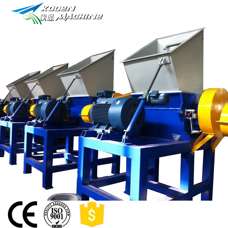 PE PP film bags PET bottle plastic scrap crushing machine plastic grinder machine crusher machine