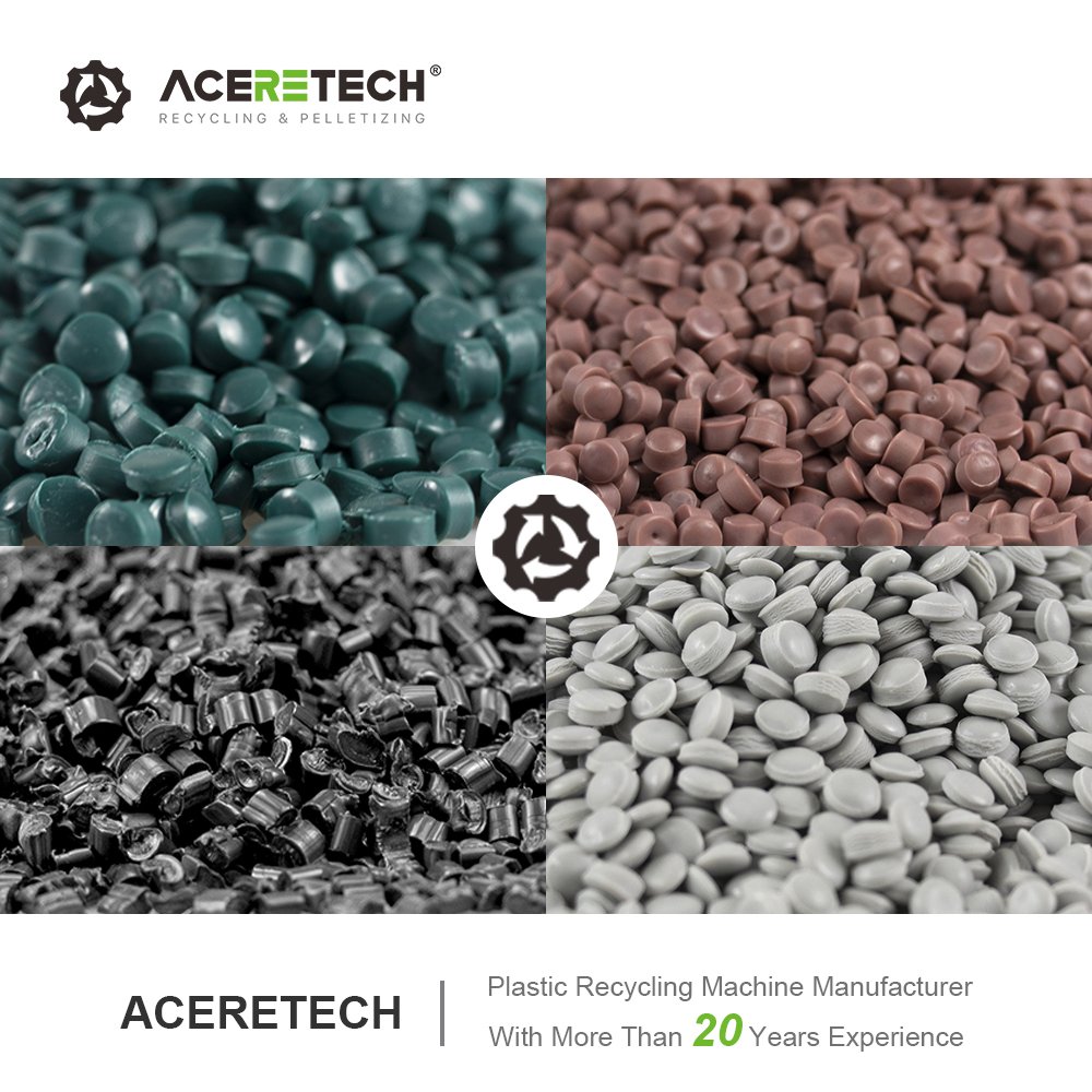 300-500kg/h PP/PE Color Masterbatch Twin Screw Extruder Line Plastic Extruder Pelletizing Manufacturer ATE35