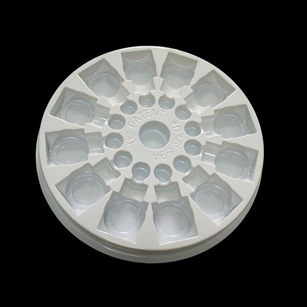PP/PVC vacuum forming plastic black plant seeding pot