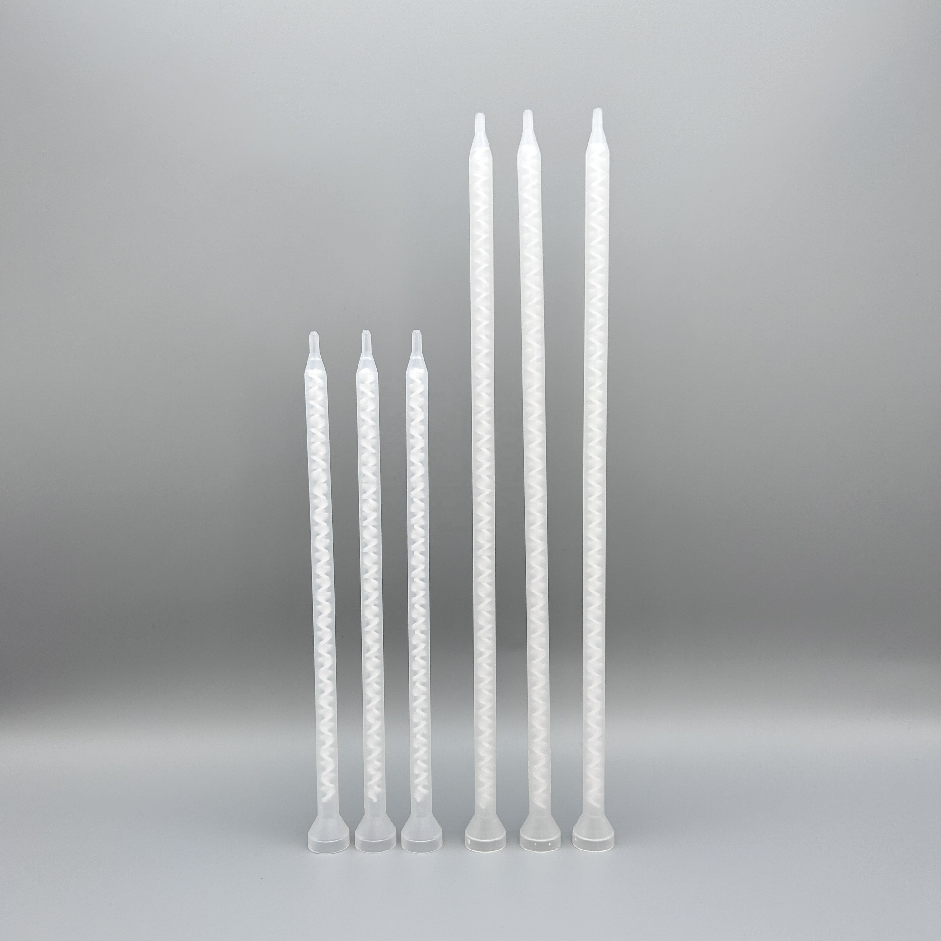 MB06-16 AB adhesive bayonet static mixer mixing tube Spiral tube mixing nozzle 16 sections Square filling mixing mixer