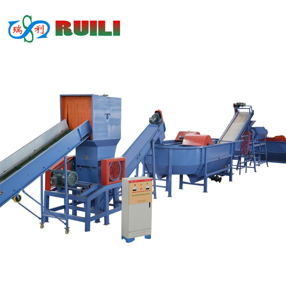 Cost waste plastic recycling pelletizing machine Automatic Plastic Recycle Washing Line For PE PP Films