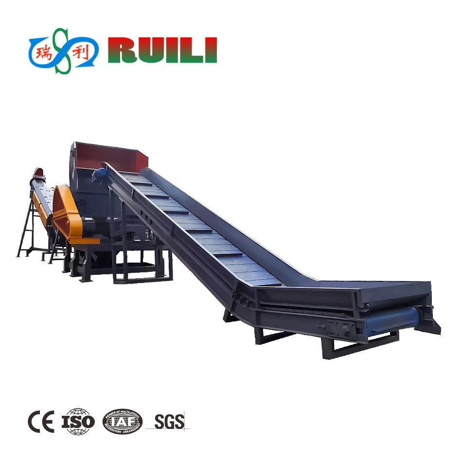 Cost waste plastic recycling pelletizing machine Automatic Plastic Recycle Washing Line For PE PP Films