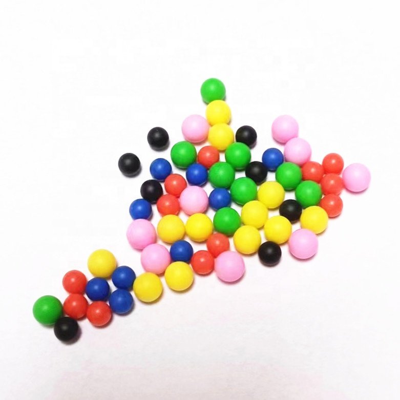 3.5mm blue color Polypropylene balls solid PP balls