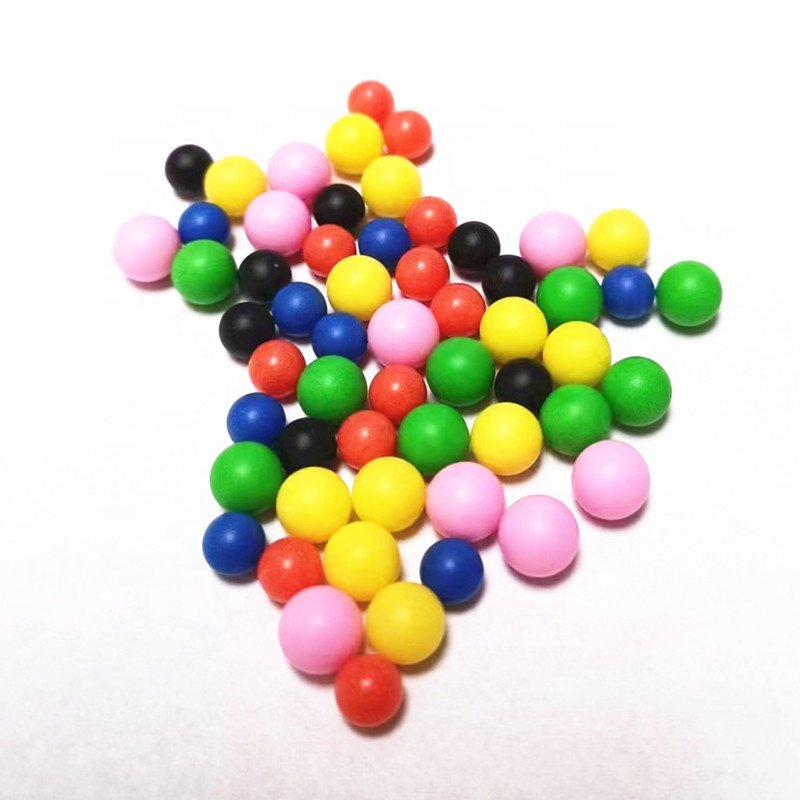3.5mm blue color Polypropylene balls solid PP balls