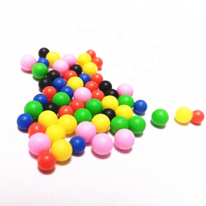 3.5mm blue color Polypropylene balls solid PP balls