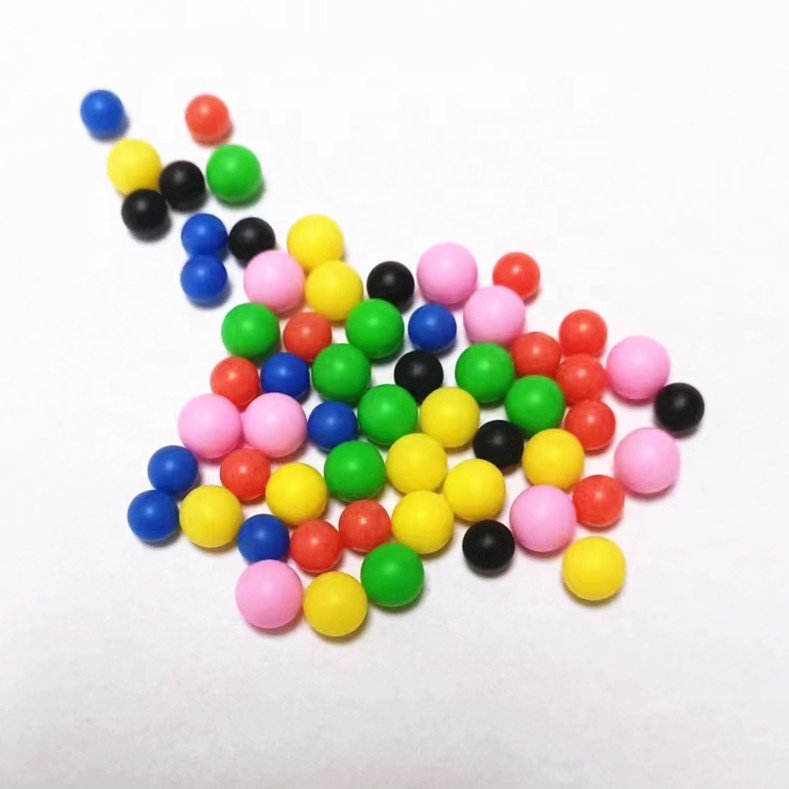 3.5mm blue color Polypropylene balls solid PP balls