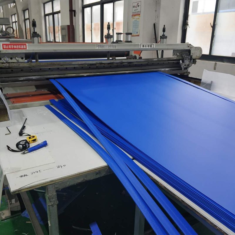 Plastic Polypropylene PP Plate Sheet Making Machine / PP Hollow Grid Sheet Board Manufacturing Equipment