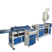 Two color coated Pe Pp Corrugated Pipe Making Machine Extruder/Pvc Electric Threading Corrugation Pipe Production Line