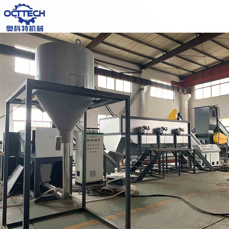Waste plastic bottle recycling machine for hdpe pp pet bottle barrel bucket pipes