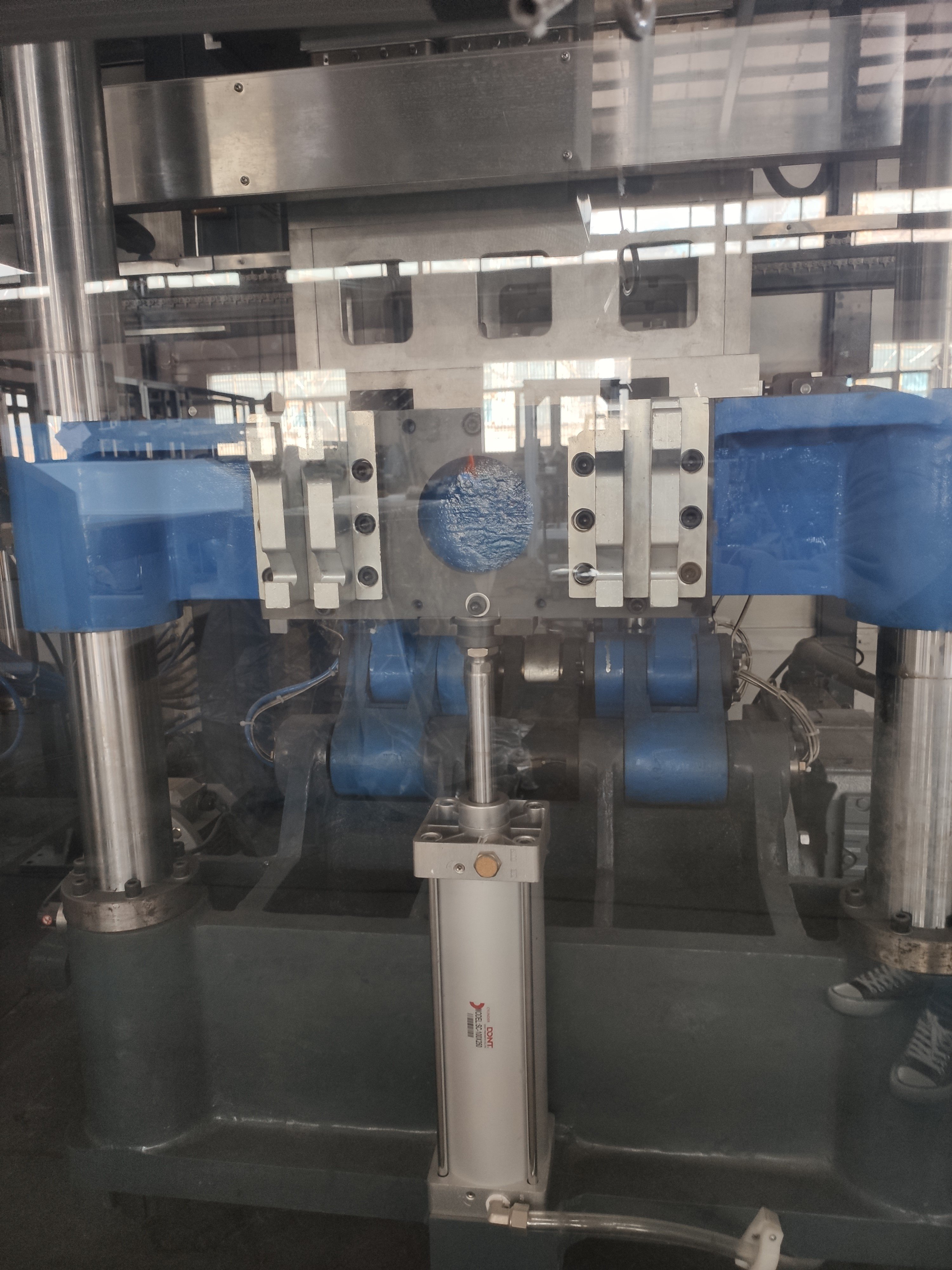 customized automatic high speed 4 station ps pp pvc pet abs plastic thermal thermoforming vacuum forming machines for plates