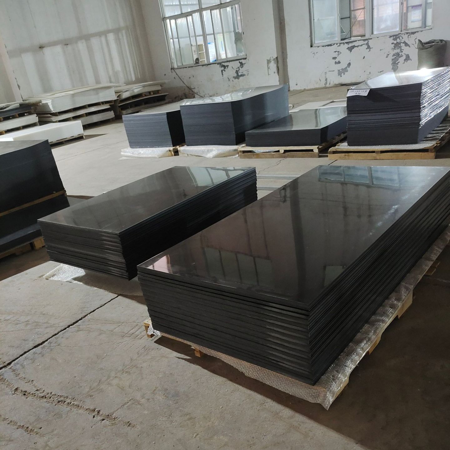 Hot Selling Engineering Plastic Sheets UHMWPE/HDPE Black PP Polypropylene Plastic Sheet PP Material HDPE Sheet
