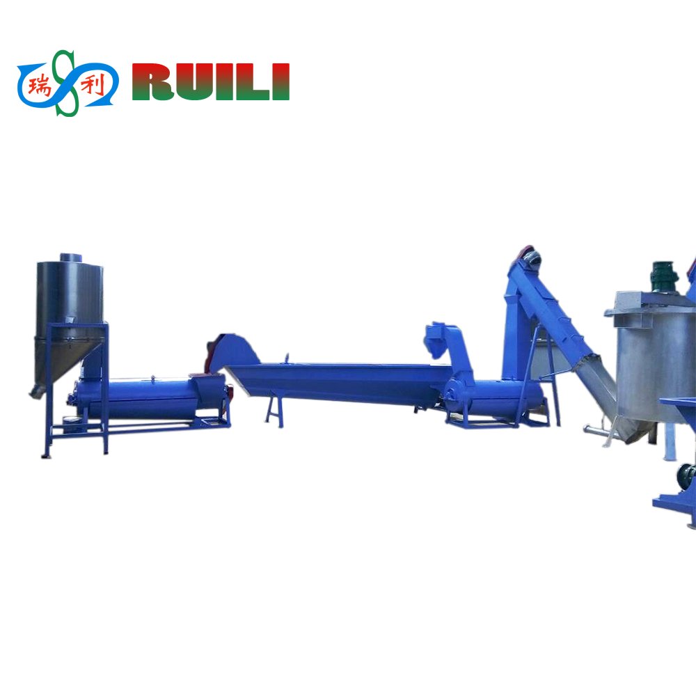 hot sell PET waste bottles recycle plant washing line plastic recycling machinery with reasonable price
