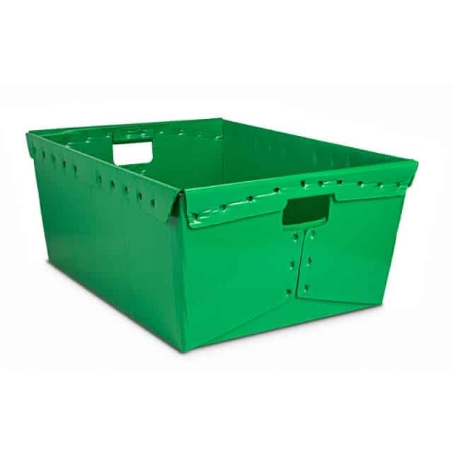 Wholesale Customized Corrugated Plastic Tote Boxes PP Material Cutting Printing Moulding Processing Available Various Sizes