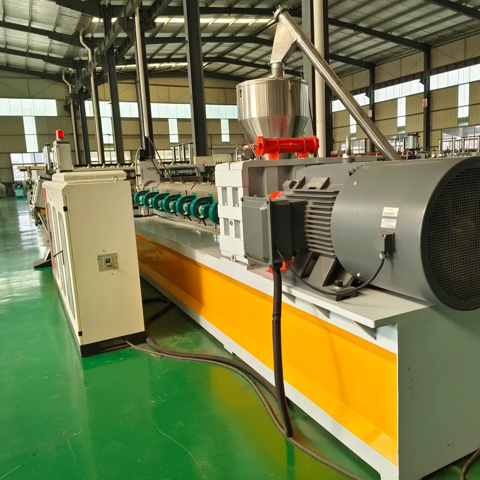 Zhongsu Customized PP corrugated hollow sheet production line Plastic PP Layer pad corrugated sheet making machine