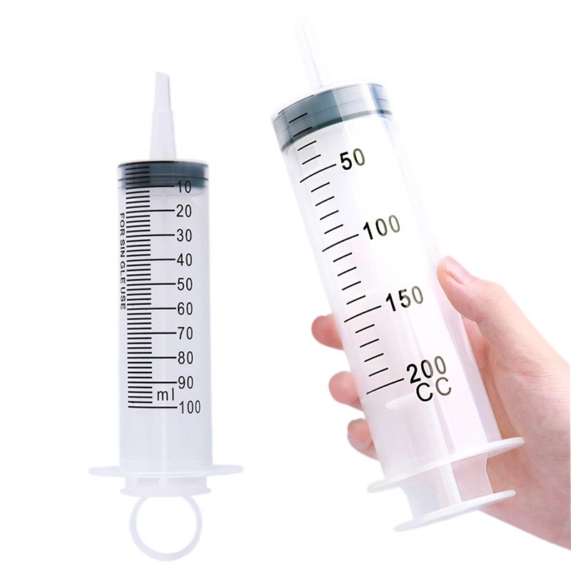 Factory Wholesale High Quality Plastic Pp Disposable Syringe For Medical Food Industry Dispensing Syringes