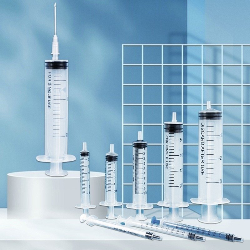 Factory Wholesale High Quality Plastic Pp Disposable Syringe For Medical Food Industry Dispensing Syringes