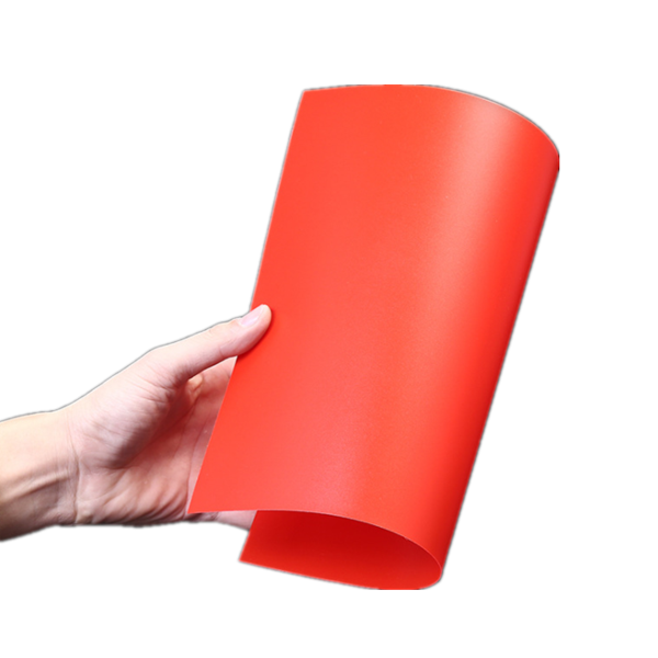 Factory price Frosted expanded PP Polypropylene plastic Sheet Red