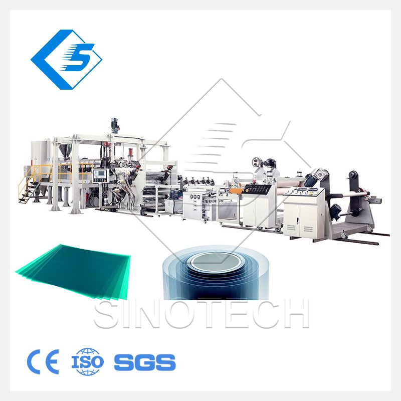 well pet sheet transparent roofing extruding machine to make pvc pet pla pp pe sheet extruder machine plastic