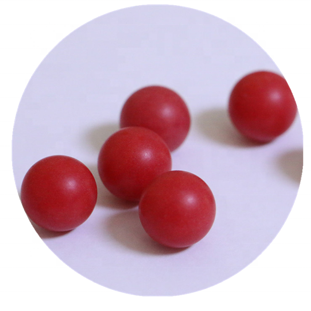 POM PP PA6 PTFE hard 20mm plastic ball 25mm
