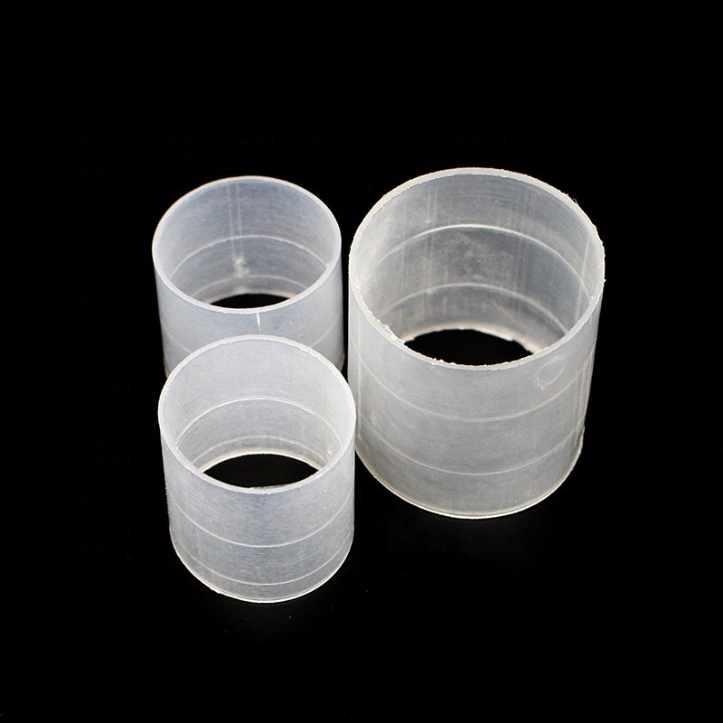 manufacturer plastic tower packing PP PE PVC RPP materials 25 mm plastic raschig ring