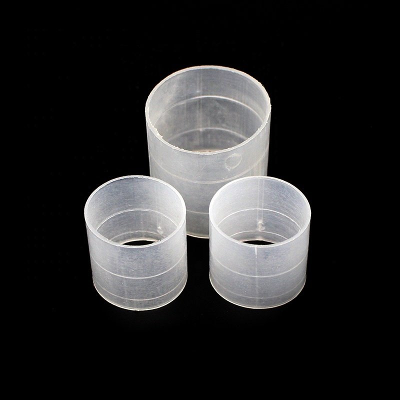 manufacturer plastic tower packing PP PE PVC RPP materials 25 mm plastic raschig ring