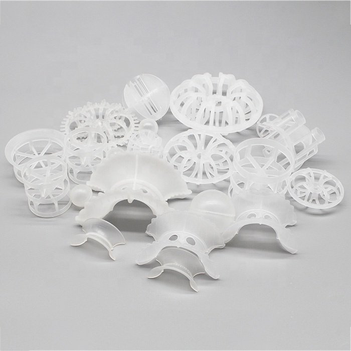 manufacturer plastic tower packing PP PE PVC RPP materials 25 mm plastic raschig ring