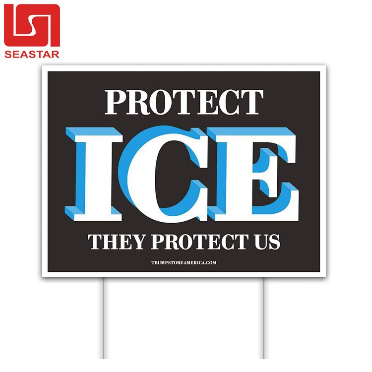 Custom Printed Blank Coroplast Corrugated Plastic Blank Yard Signs Cheap Corflute Sheets 4MM Board 18X24 PP Corrugated Lawn Sign