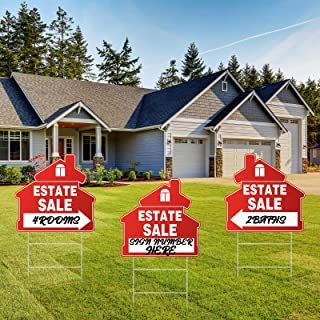 corrugated plastic yard lawn signs corflute for outside custom printed board 2025 campaign signs with h stakes
