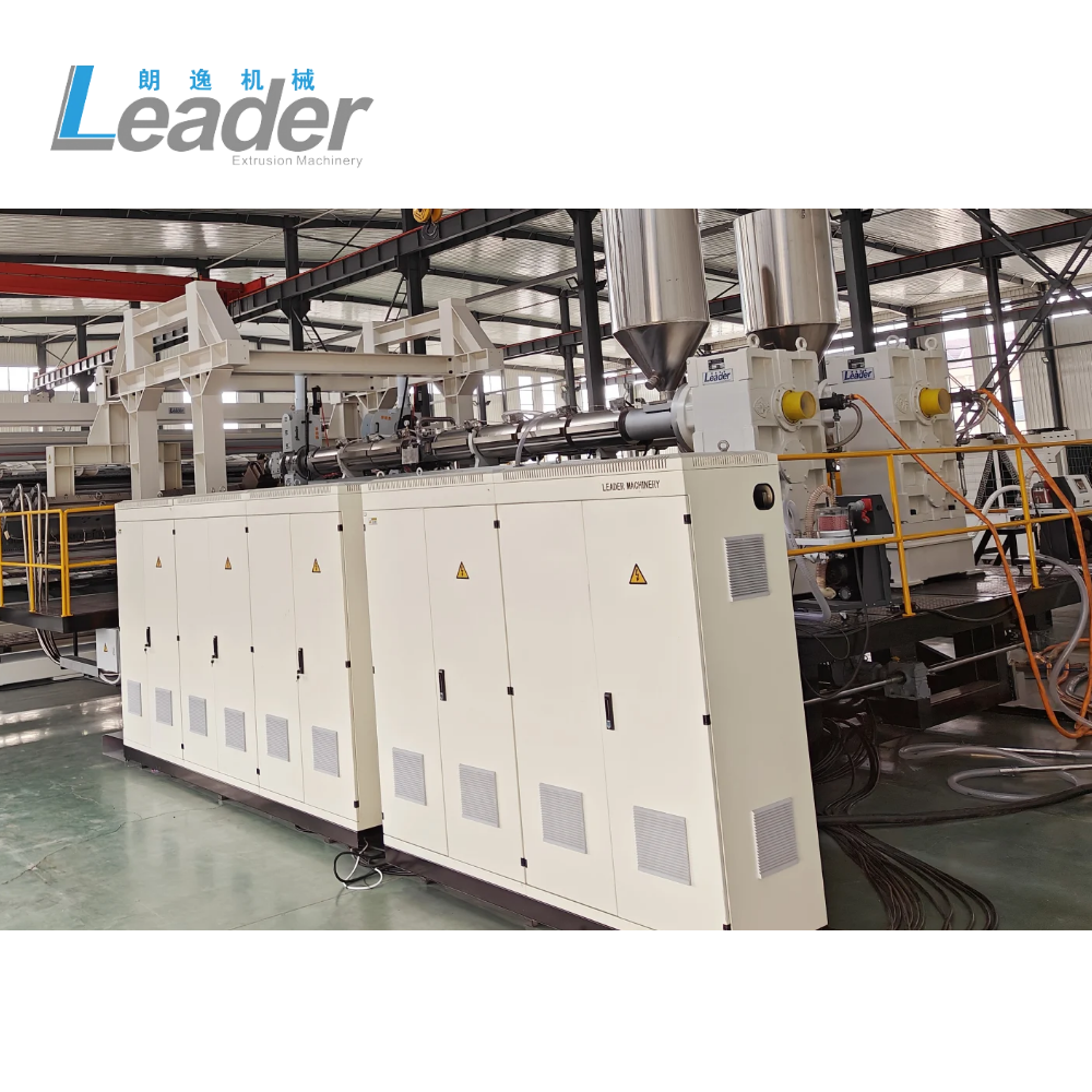 Plastic ABS PC PP PE Sheet Extrusion Making Machine