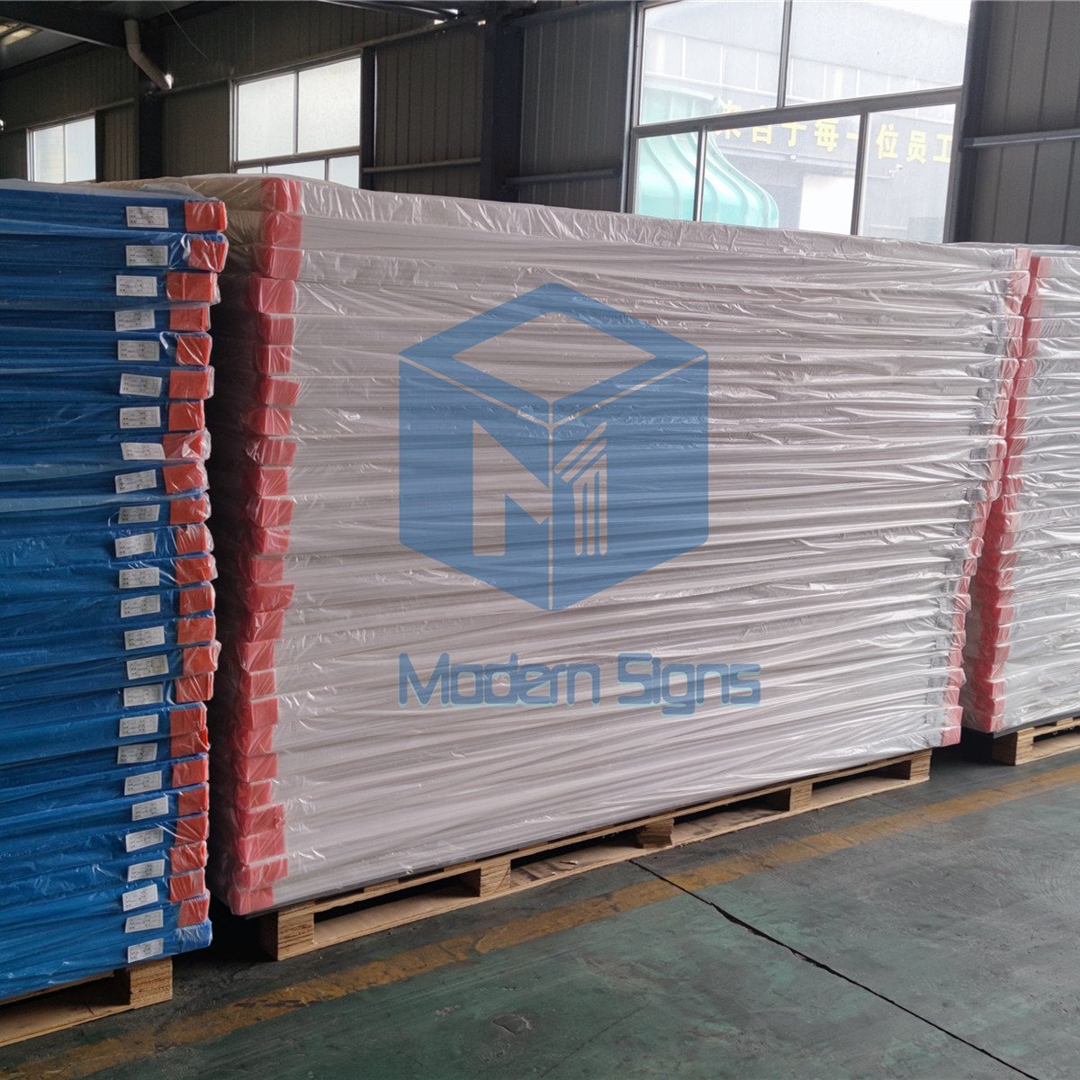 2mm-12mm white colors PP honeycomb panel PP hollow board