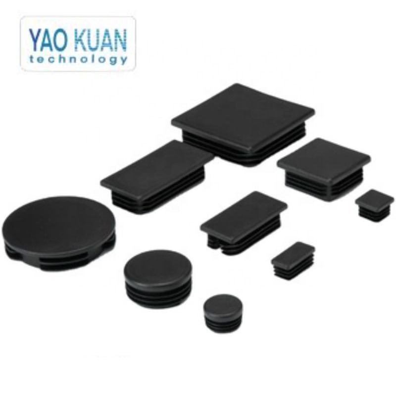 PP / PE raw material pipe plug and hole plug for stainless steel pipe end manufactured by Yaokuan factory