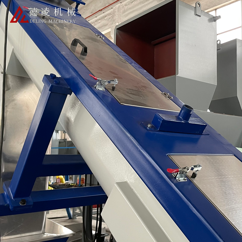 New plastic film recycling and cleaning machine - waste film cleaning and recycling production line pp PE