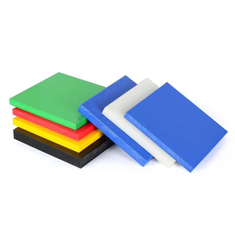 Customized color and size extrusion Engineering Plastics PP uhmwpe hdpe panel hard plastic sheets