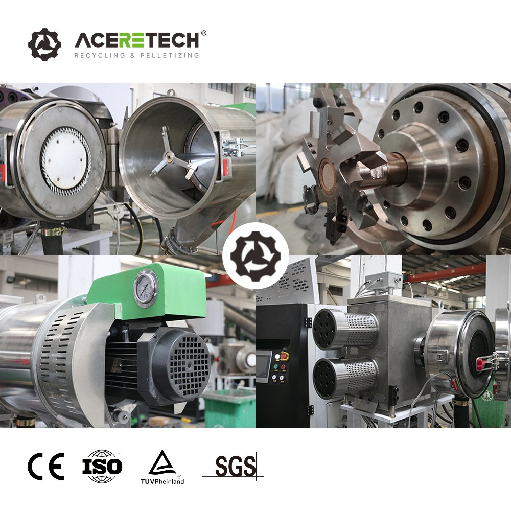 250-500KG/H China Products Plastic Bottle Recycling Machine pp/pe film granulation production line ACS-PRO