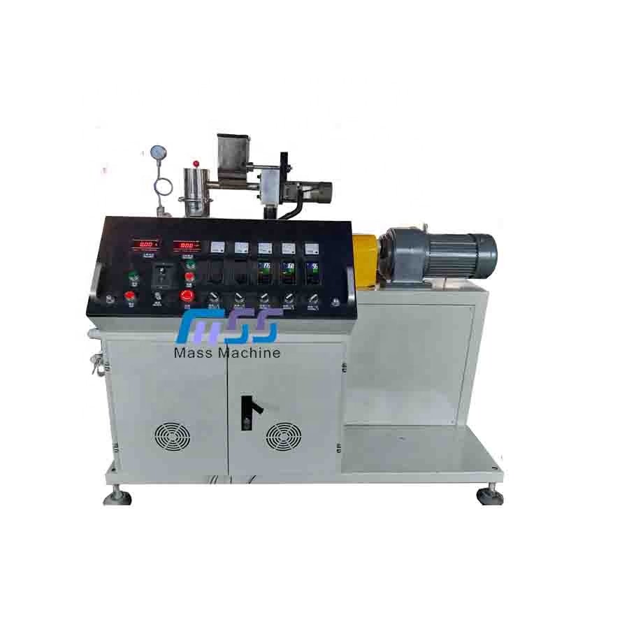 SJ20/40 lmin ab twin screw plastic extruder for lab test use
