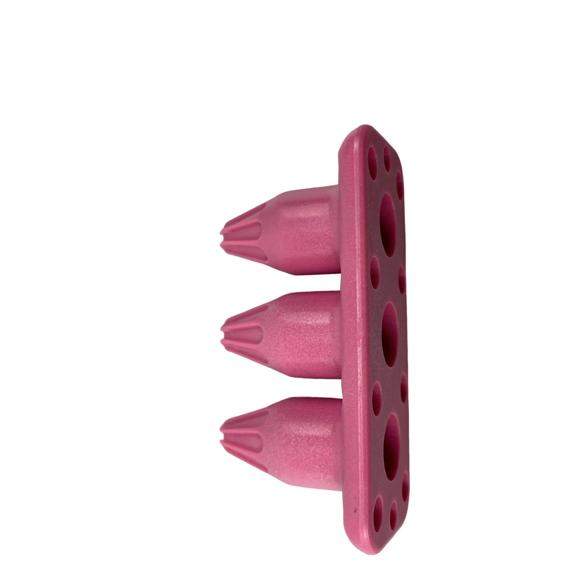 High Impact Plastic Parts Injection Molding Customized Mold Products Self Defense Tool Threaded Into Shoe Laces