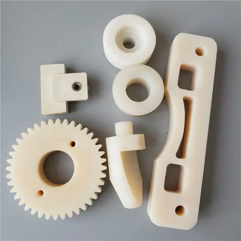 Factory OEM Cnc Machining Nylon Sliding Support Block cnc lathing Nylon Plate
