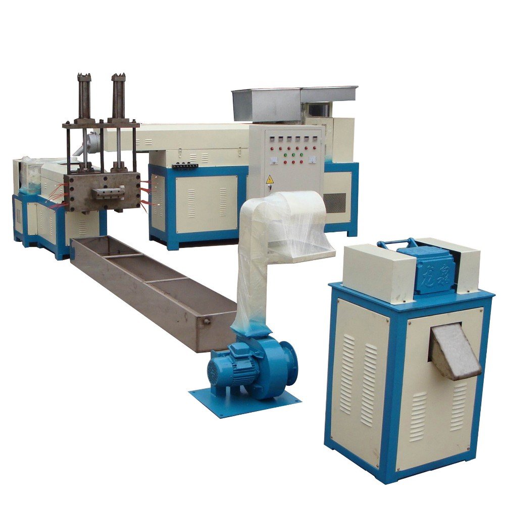 KEDA Recycle Pelletizing Granulator Machine for Sales Brand HDPE/LDPE/PP Plastic Motor Manufacturing Plant Single Double Stage