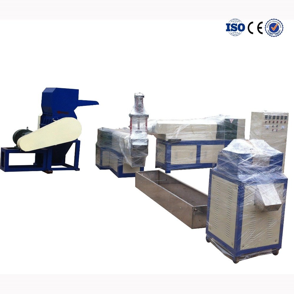 KEDA Recycle Pelletizing Granulator Machine for Sales Brand HDPE/LDPE/PP Plastic Motor Manufacturing Plant Single Double Stage