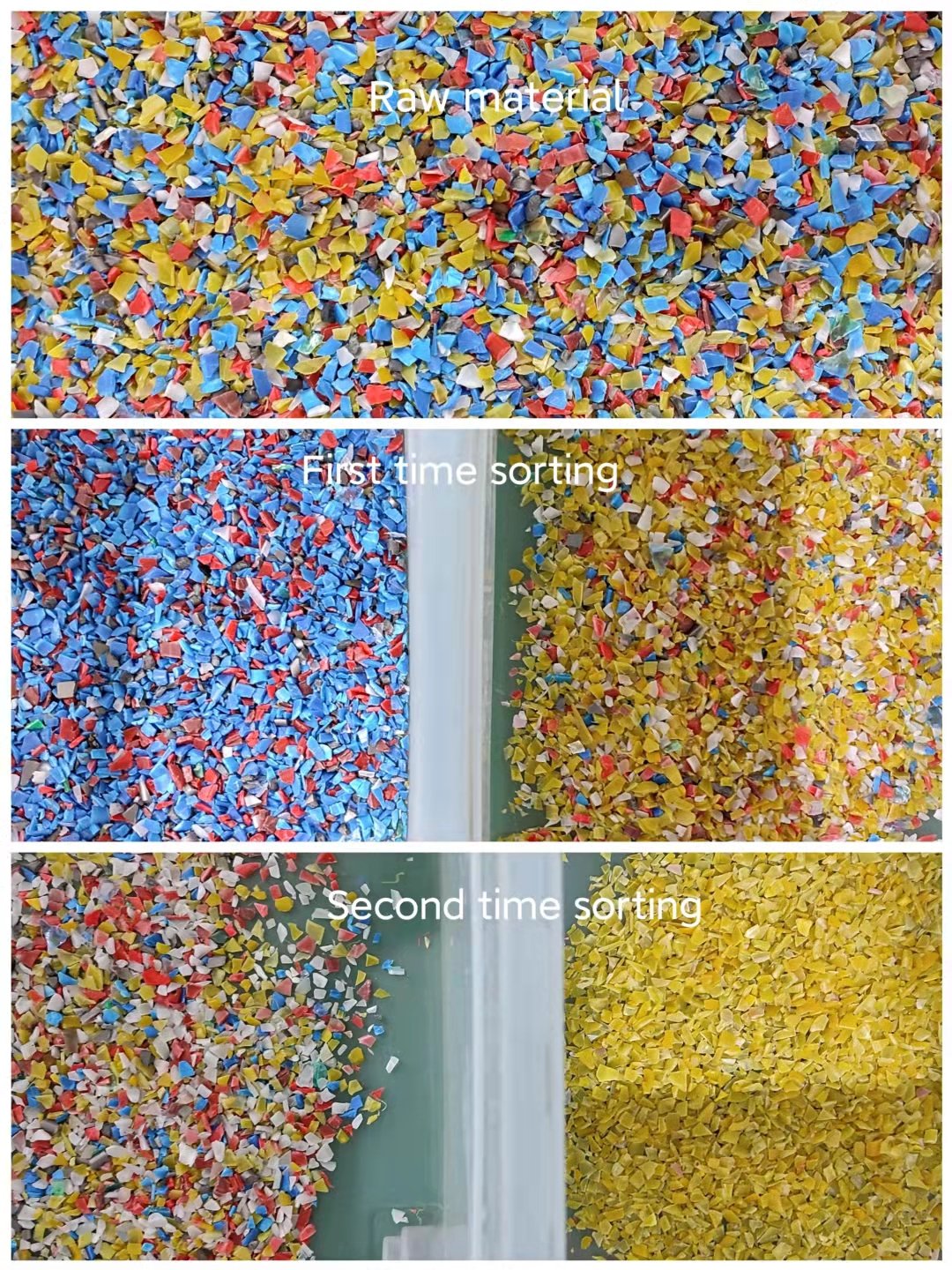 Intelligent plastic sorting machine plastic colour sorter machine for PP ABS PET with WIFI remote control for global