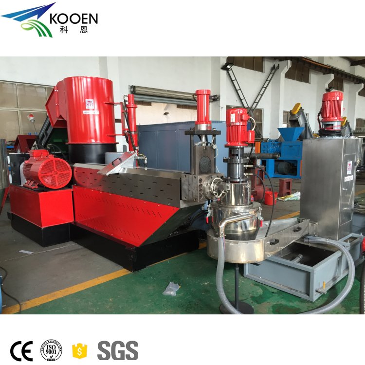 KOOEN LDPE HDPE PP Recycle Plastic Granules Making Machine Other Plastic Recycling Machines Price